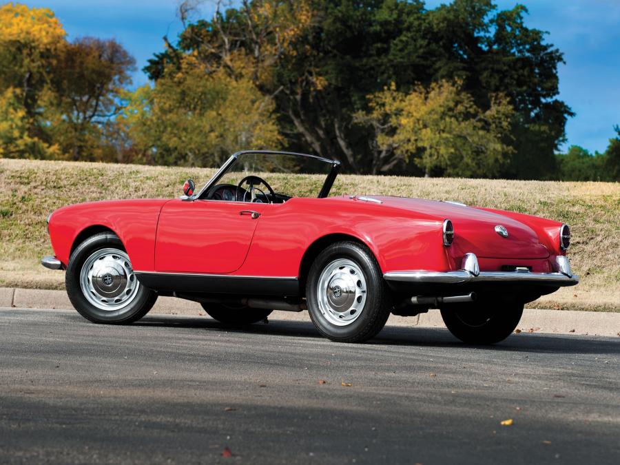  Alfa Romeo Giulietta Spider (750) 1956 года  (фото 13 из 23)